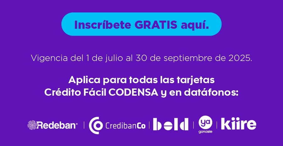Crédito f´cil codensa